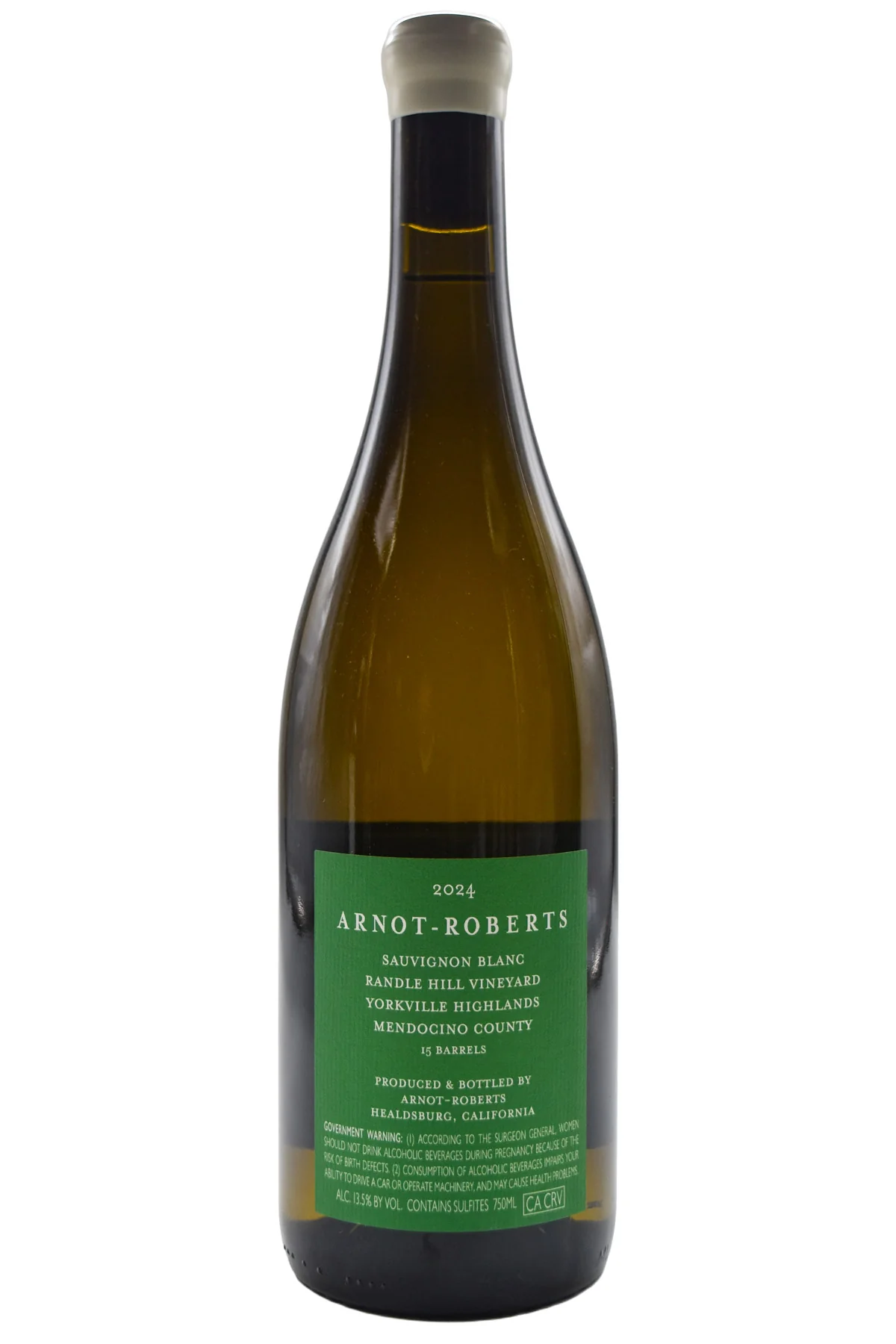 Arnot-Roberts Yorkville Highlands Sauvignon Blanc Randle Hill Vineyard 2024