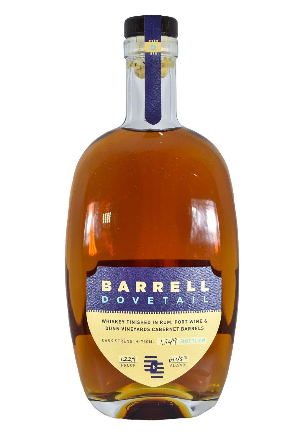 Barrell Craft Spirits Dovetail Whiskey Finished in Dunn Cabernet Port and Rum Barrels