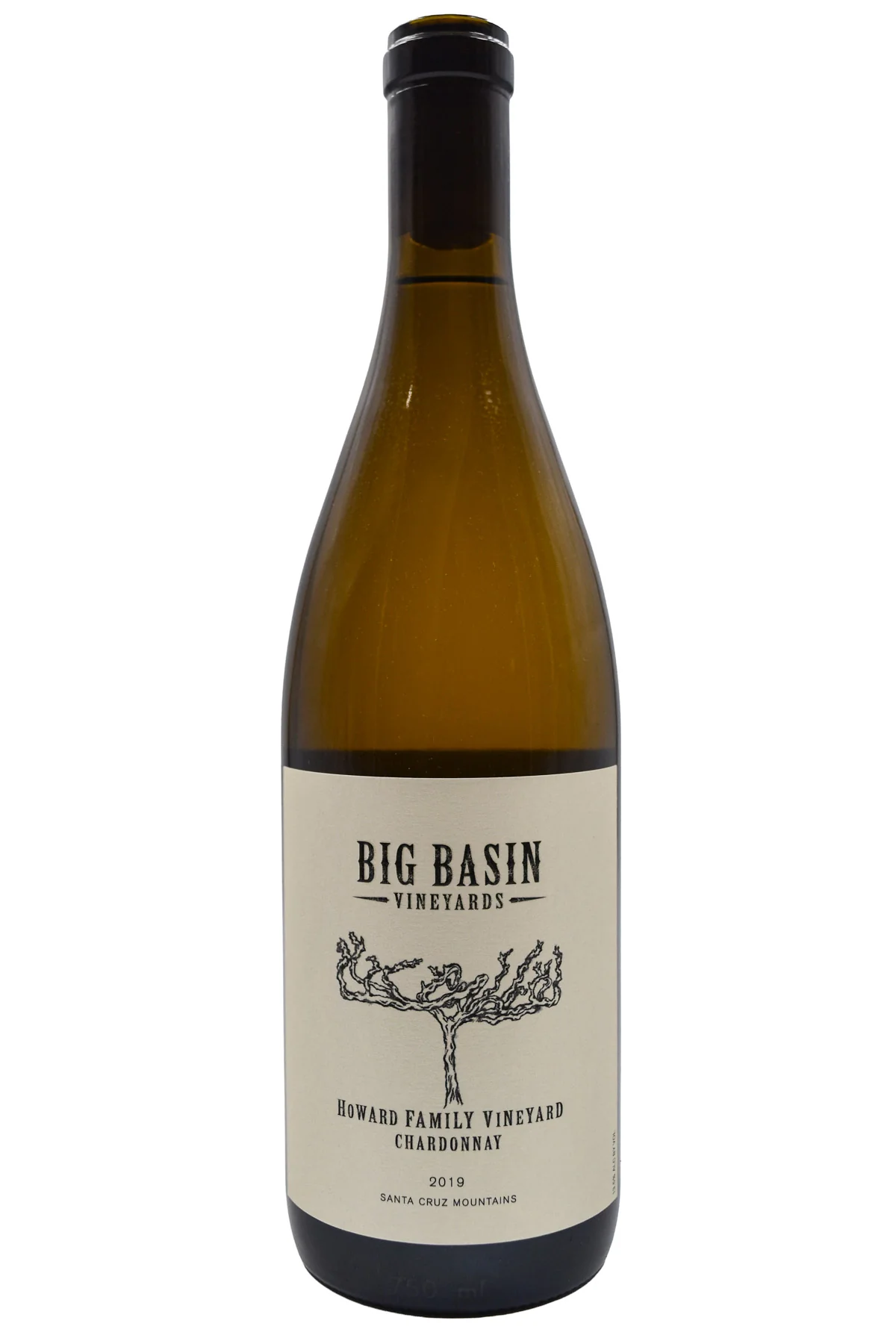 Big Basin Vineyards Santa Cruz Chardonnay Howard Family Vineyard 2019