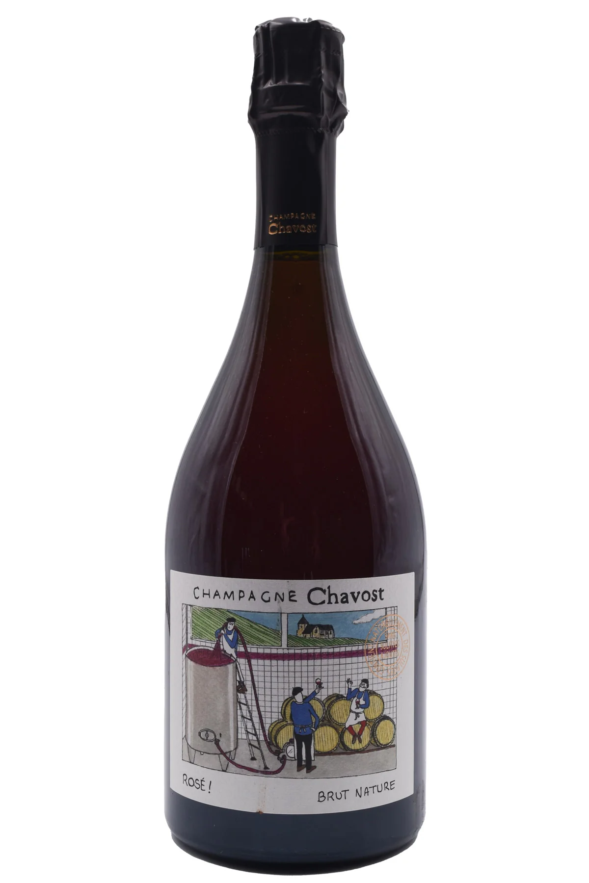 Chavost Champagne Rose de Saignee Brut Nature NV