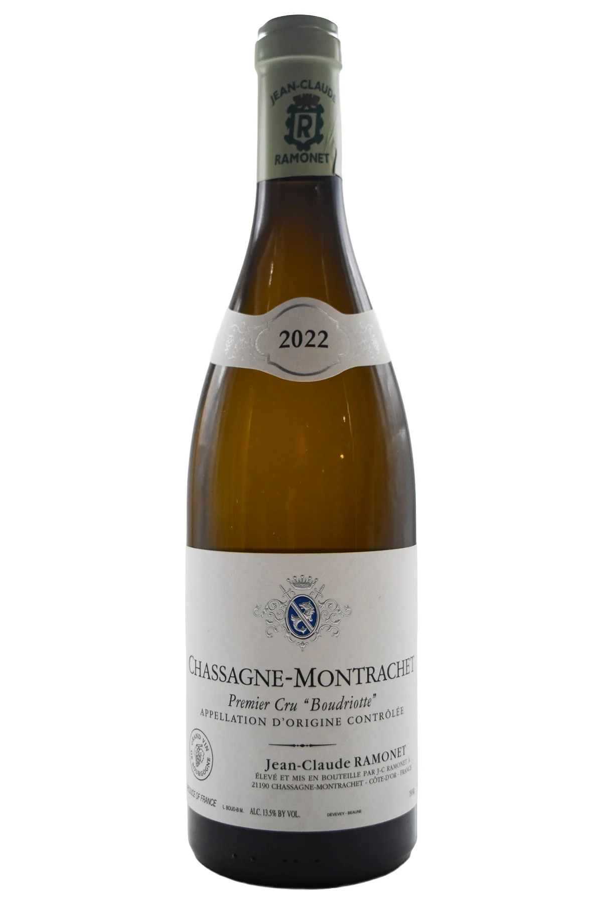 Domaine Ramonet Chassagne Montrachet 1er Cru Boudriotte Blanc 2022