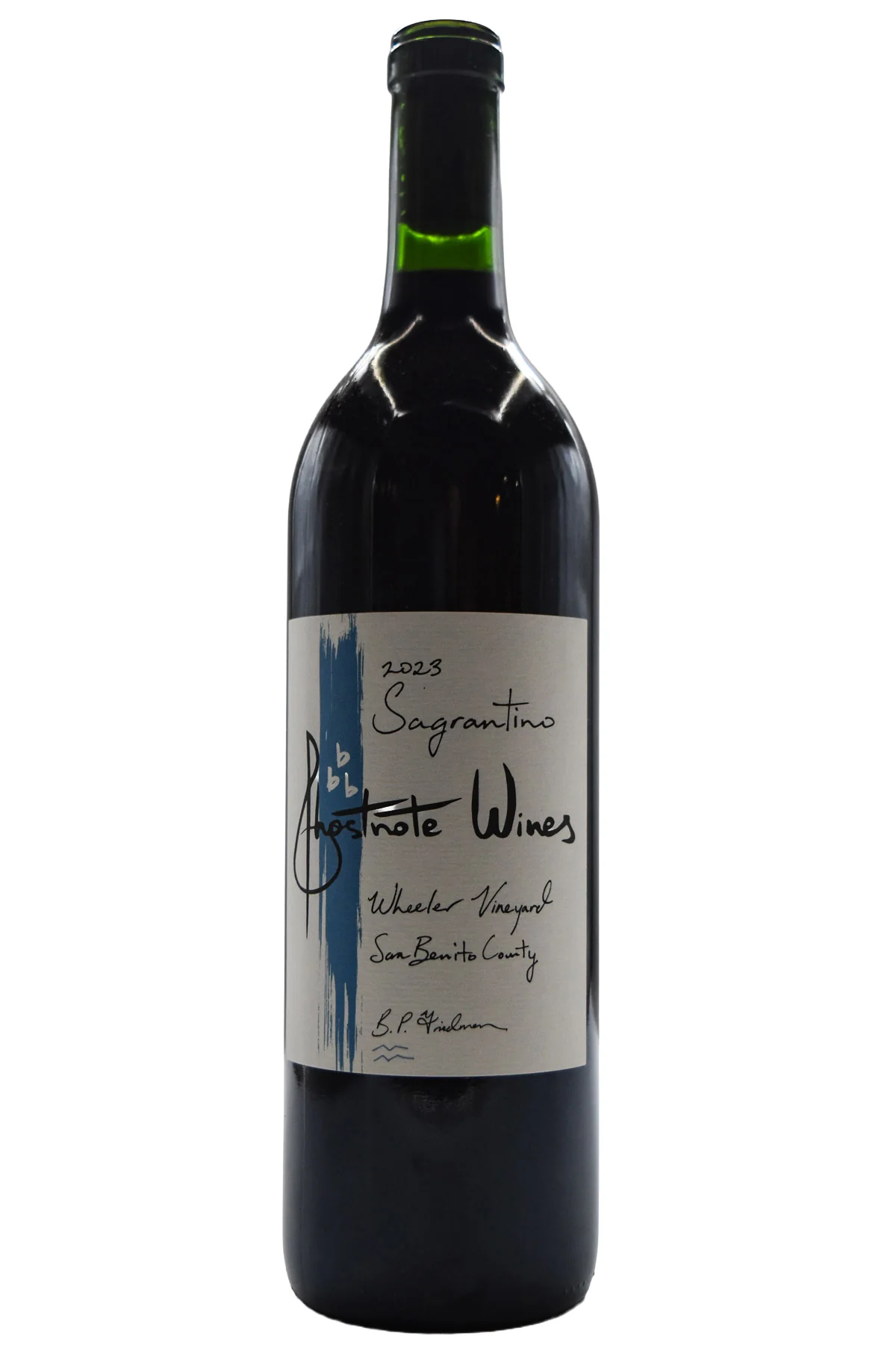 Ghostnote Wines Sagrantino Wheeler Vineyard 2023