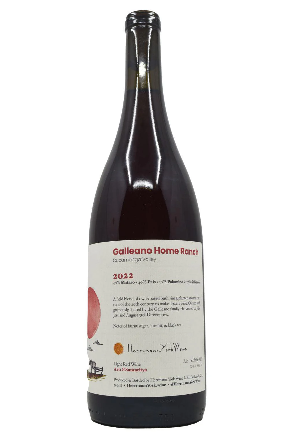 Herrmann York Cucamonga Valley Field Blend Galleano Home Ranch 2022