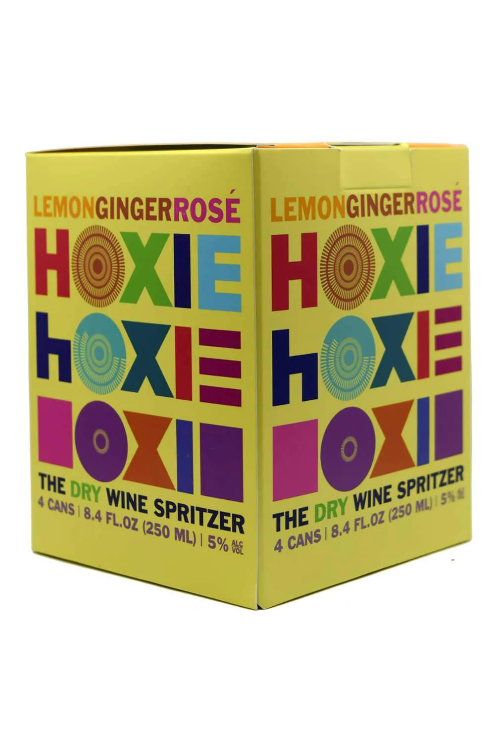 HOXIE Spritzer Lemon Ginger Rose 4pk