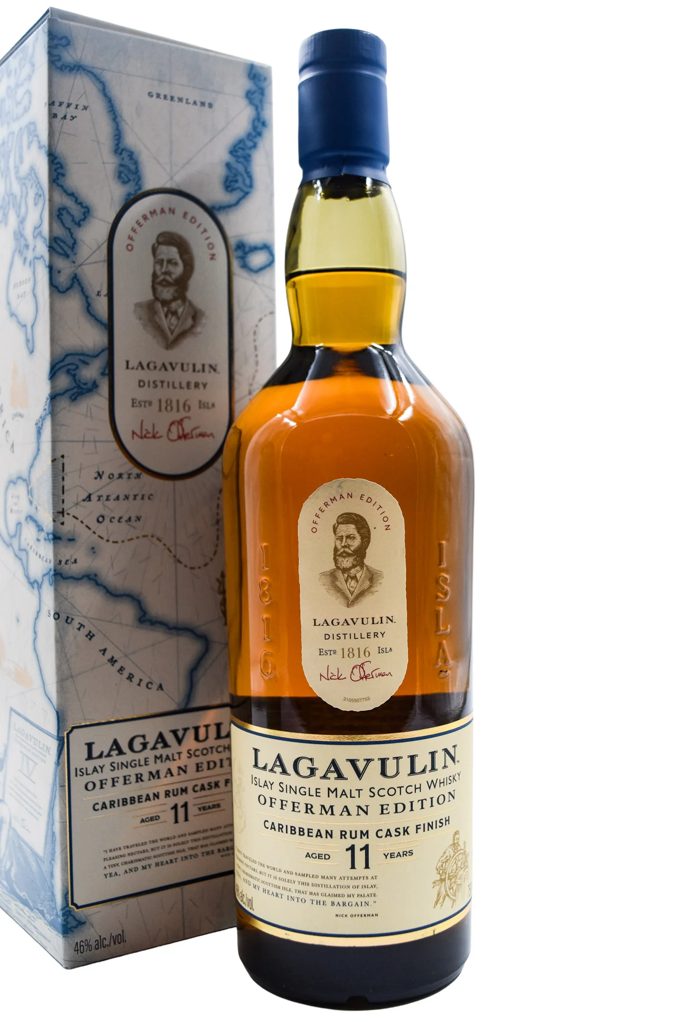 Lagavulin Offerman Edition Caribbean Rum Cask Finish 11 Year Scotch Whisky - Image 3