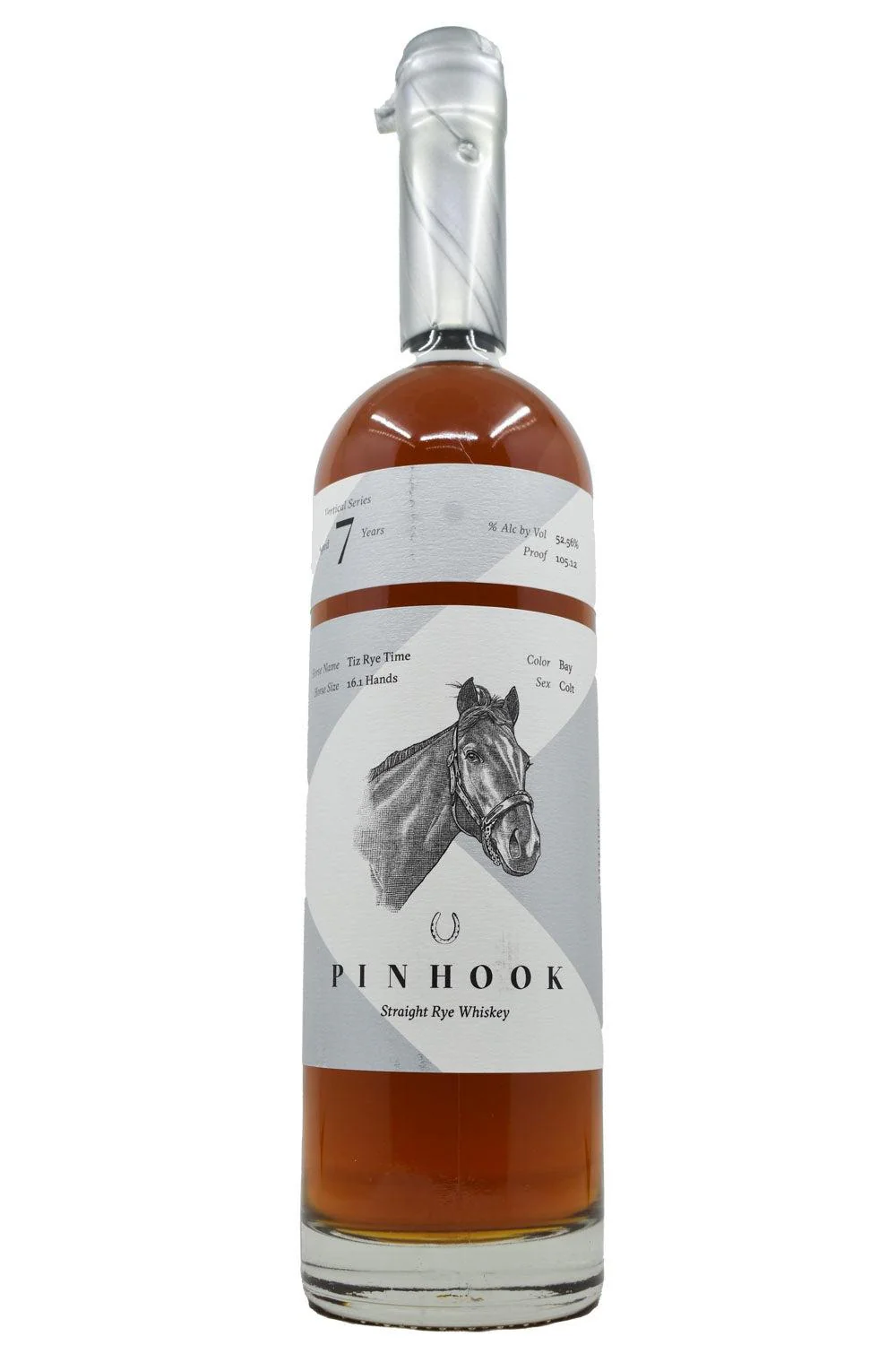 Pinhook Straight Bourbon Whiskey War Vertical Series 7 Year