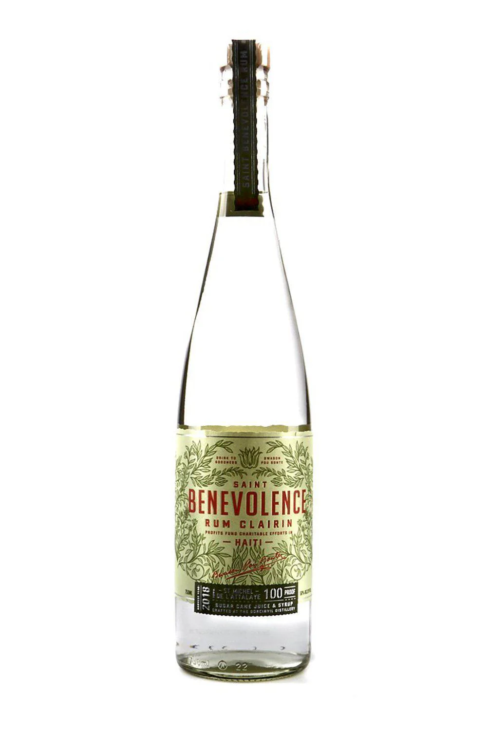Saint Benevolence Clairin Rum