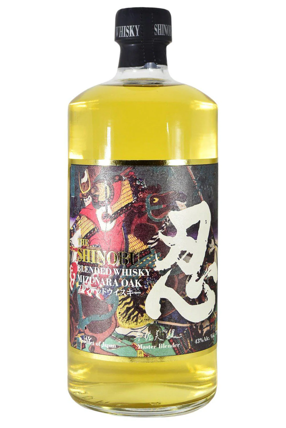 Shinobu Distillery Mizunara Oak Finished Blended Japanese Whiskey
