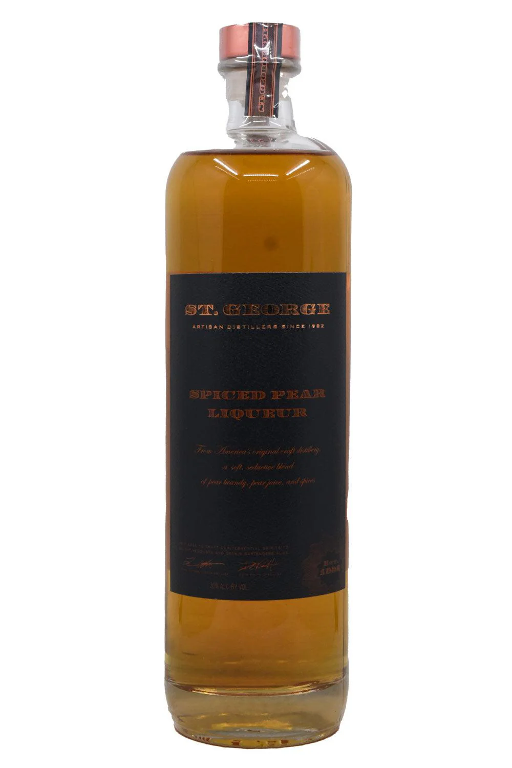 St. George Spiced Pear Liqueur