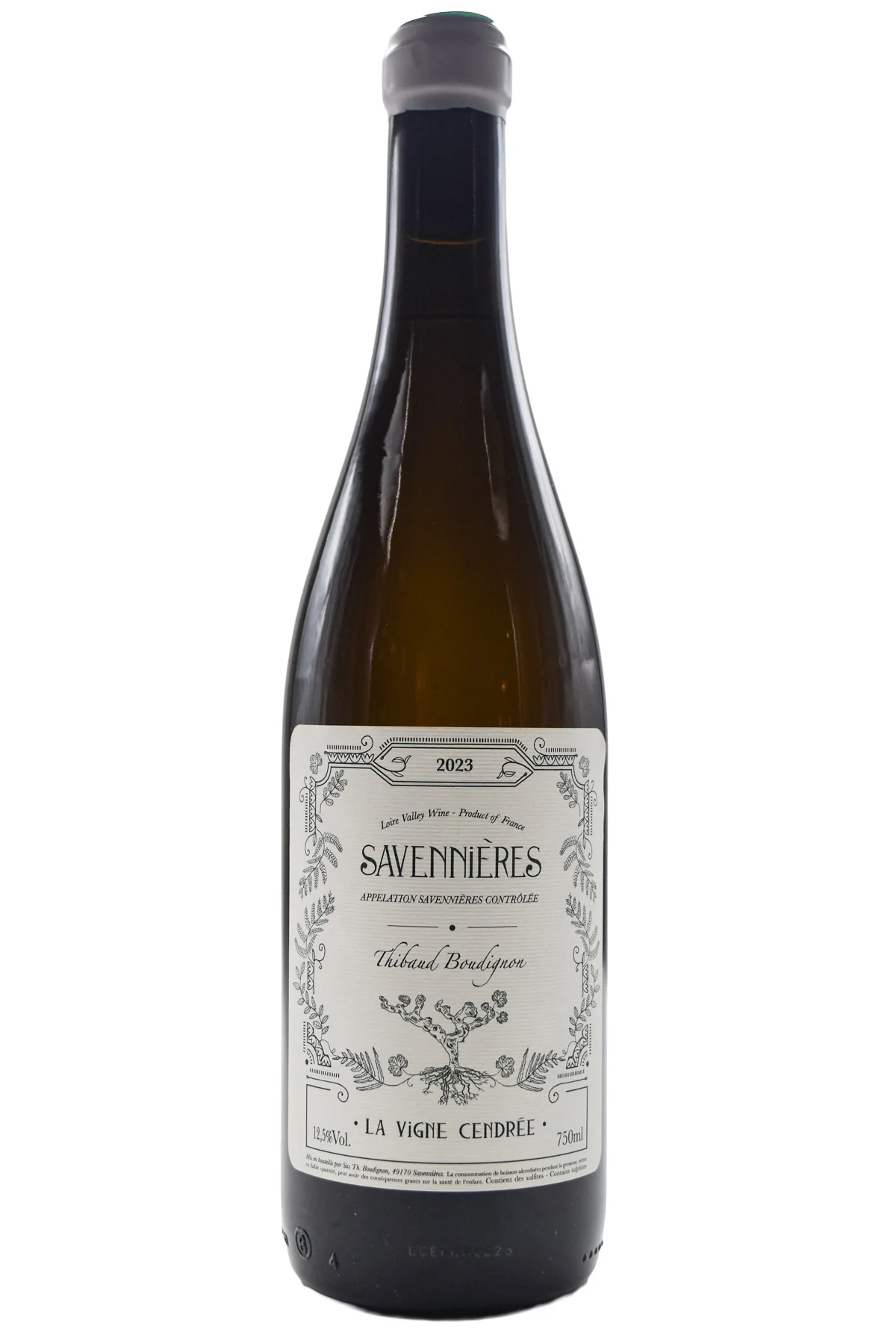 Thibaud Boudignon Savennieres La Vigne Cendree 2023