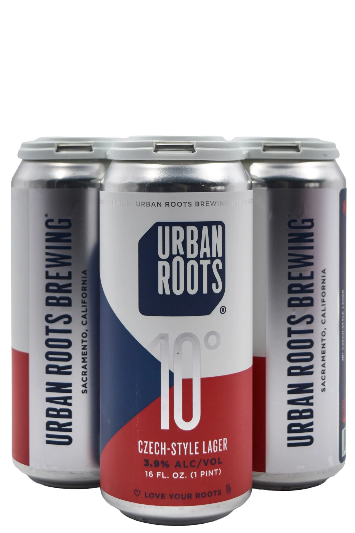 Urban Roots 10 Degrees Czech Style Lager 4pk (16oz)