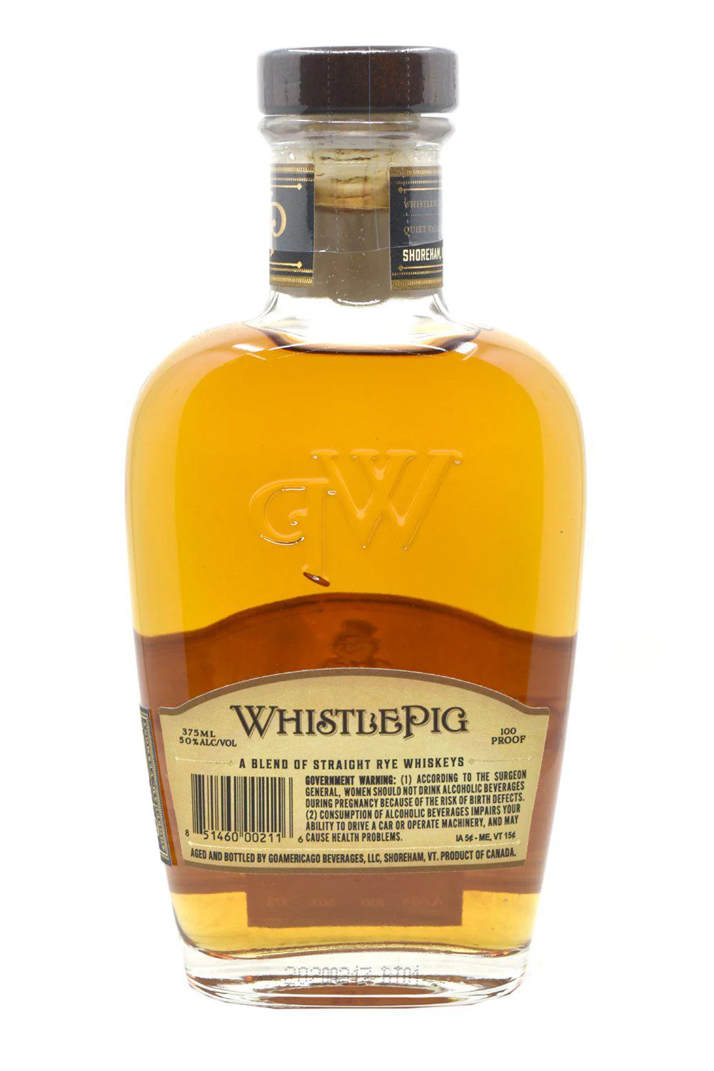 WhistlePig Rye 10 Year (375ml) - Image 2