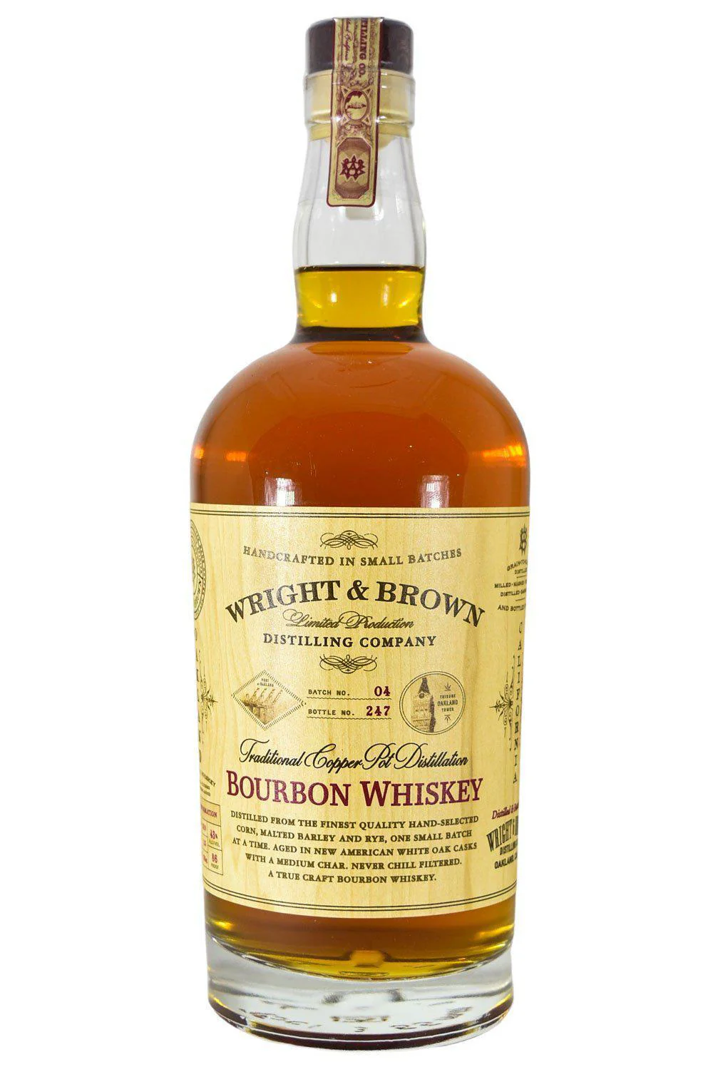 Wright & Brown Distilling Bourbon
