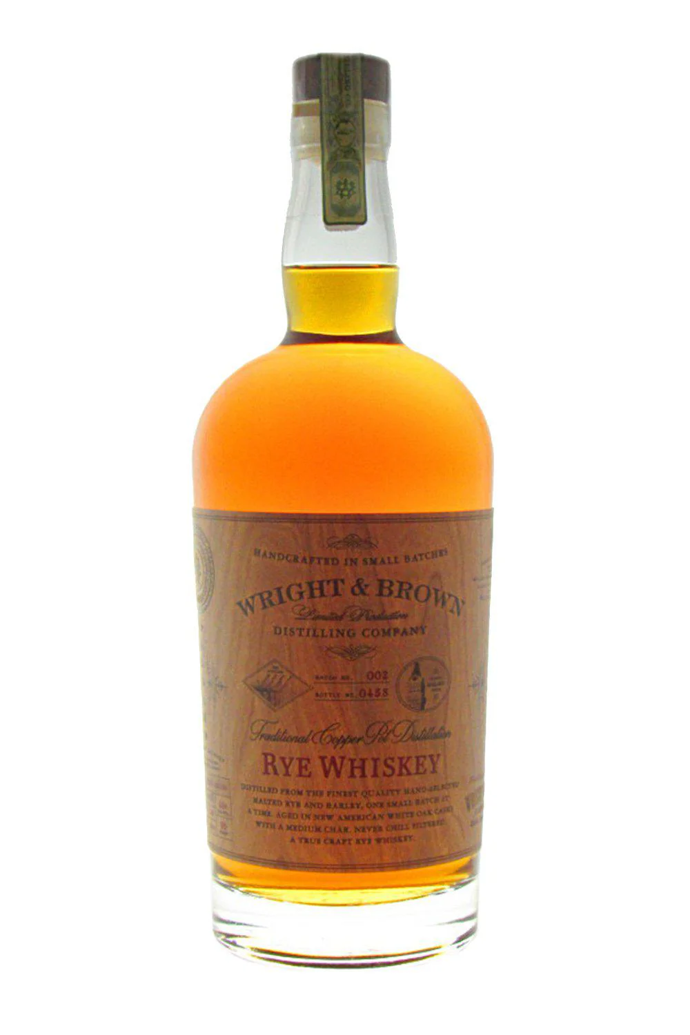 Wright & Brown Rye Whiskey